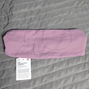 NWT Lululemon Nulu™ Wide Reversible Headband - Color SYGC